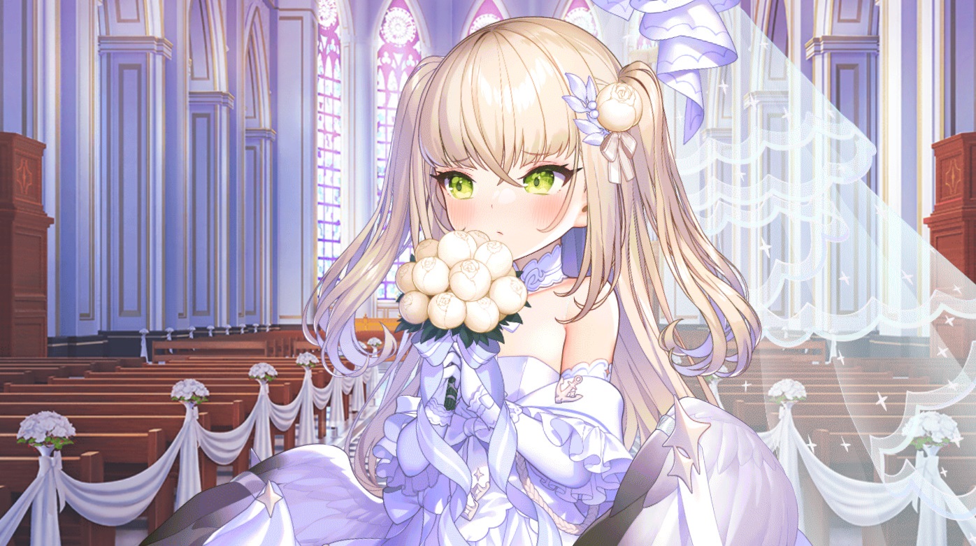 【クルスタ】 ナミエル【タイニーブライド】ウェディングドレス 変身シーン&寝室